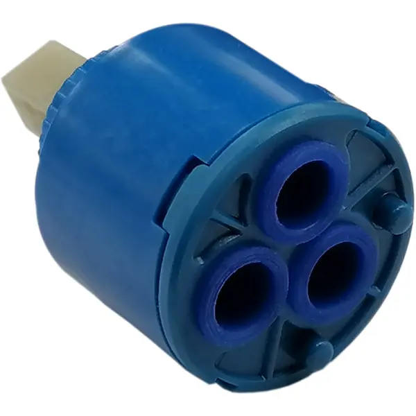 Картридж для смесителя 40 мм картридж для смесителя пластик керамика d35 индивидуальная упаковка сине белый juguni 0402 101