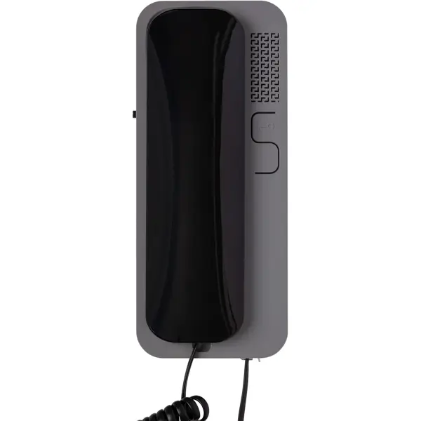 Трубка домофона Unifon Smart U цвет черно-серый трубка для координатного подъездного домофона vizit укп 12м серый