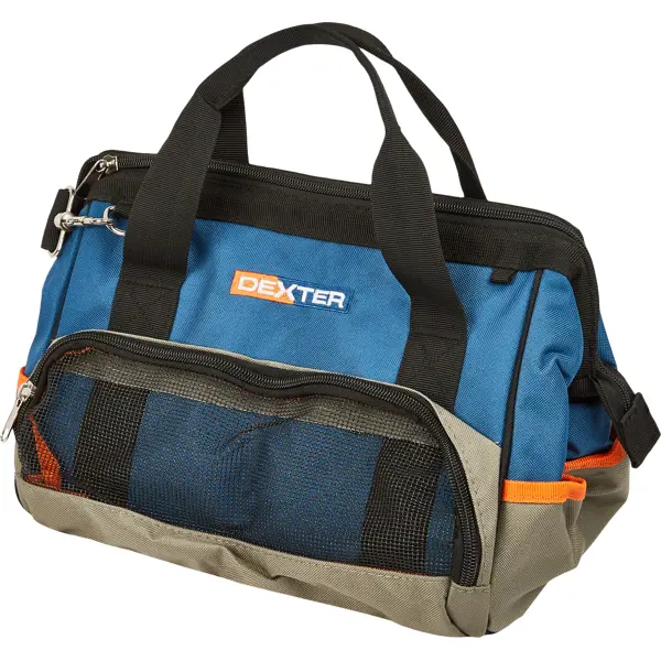 Сумка для инструментов с жестким дном Dexter AL-007 300x220x180 мм кожаный сумка для инструментов stayer