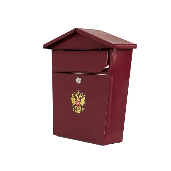 Почтовый ящик Vip Домик с замком, металл, цвет красный почтовый ящик vip домик с замком металл красный