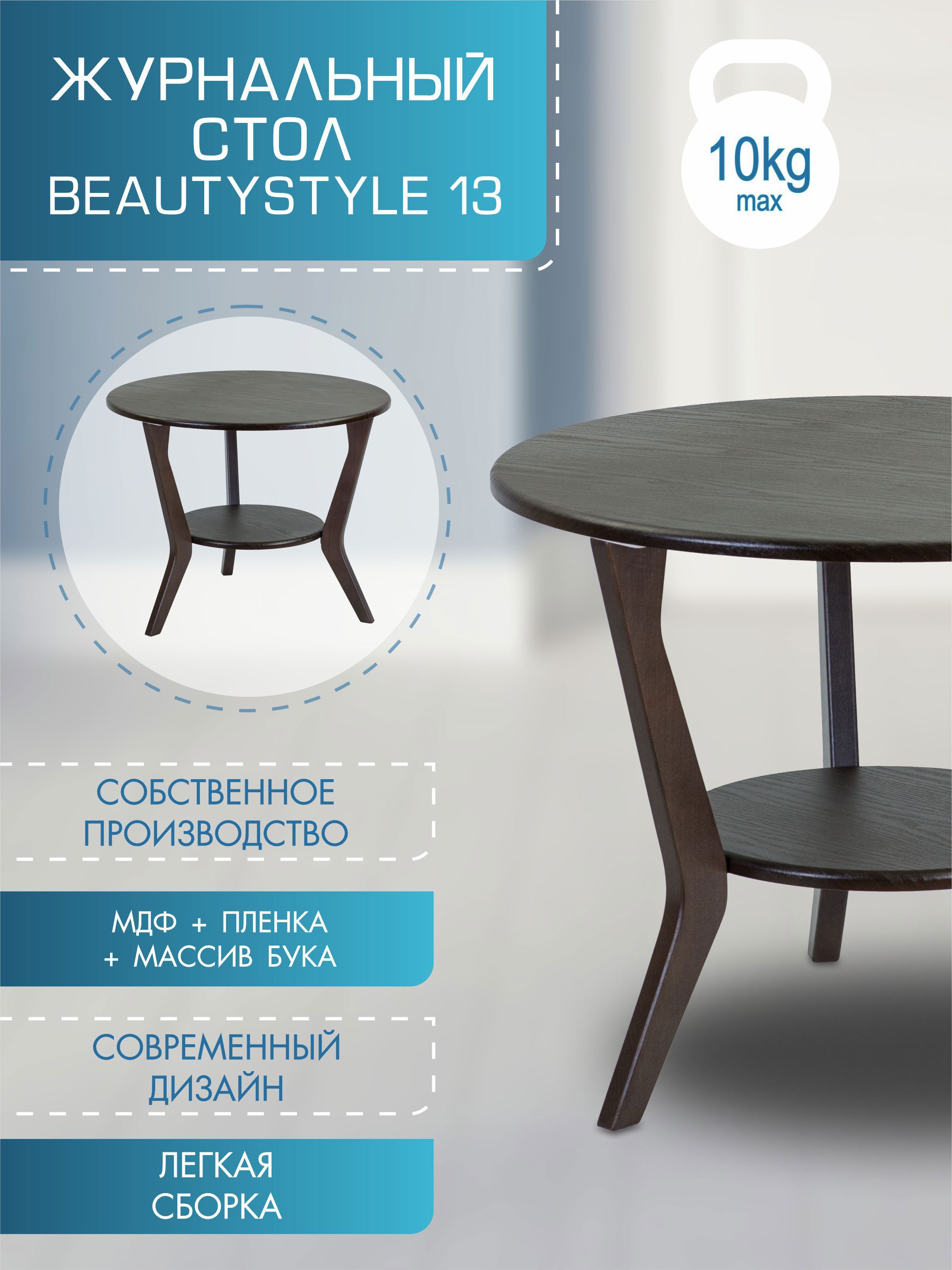 Стол журнальный beautystyle 6