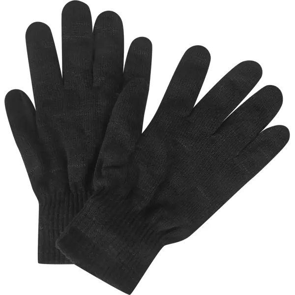 Перчатки акриловые двойные 10 класс размер 10/XL, утепленные перчатки трикотажные размер 10 двойные 5 пар