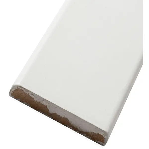 Наличник Вайнскот-8 эмаль белый 2200x70x12 мм стол аврора фабрицио 1 эмаль белая