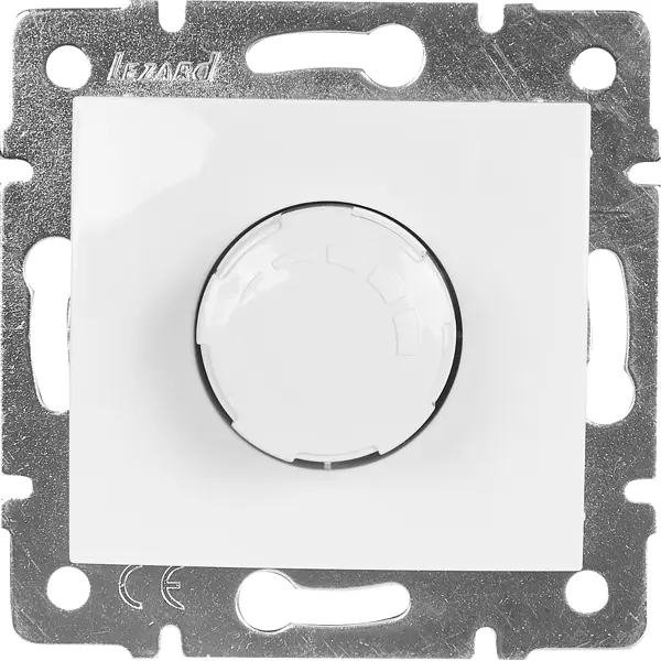 Диммер встраиваемый Lezard Vesna 1000 Вт цвет белый бокс для внутренней установки 24 и модульных устройств lezard