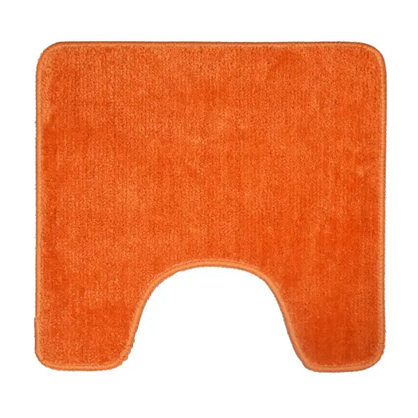 Коврик для туалета Swensa Presto 45x45 см цвет оранжевый коврик для ванной комнаты swensa presto 80x50 см каштановый