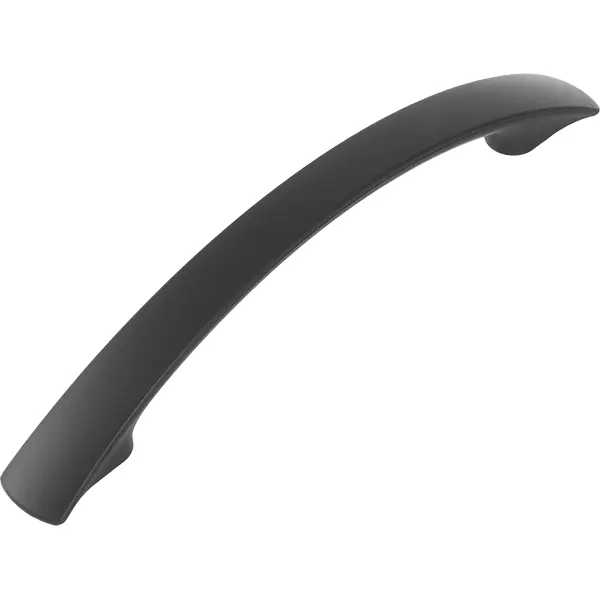 Ручка-скоба мебельная C-3 128 мм цвет черный матовый ручка скоба нож cappio м о 76 мм