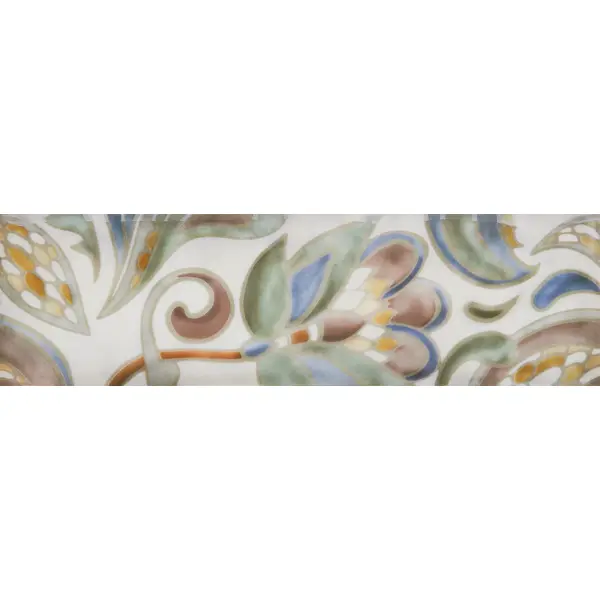 Декор настенный Kerama Marazzi Монпарнас 1 8.5x28.5 см глянцевый цвет разноцветный