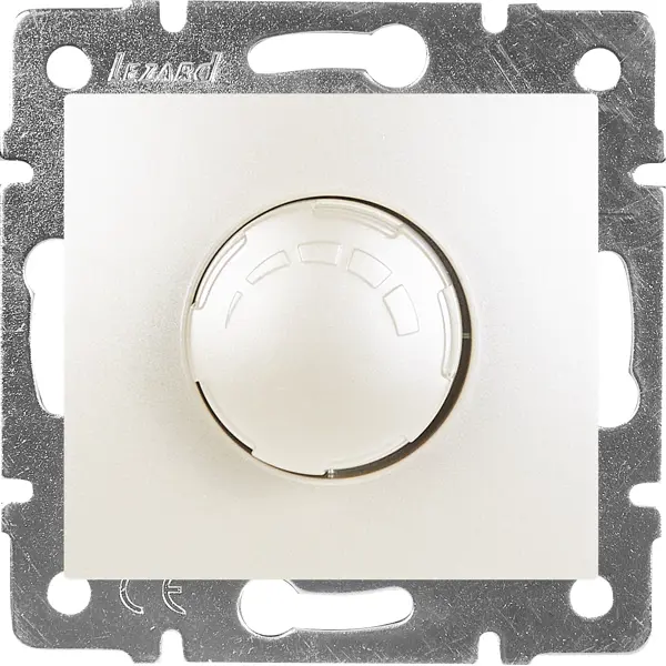 Диммер встраиваемый Lezard Karina 1000 Вт цвет жемчужно-белый бокс для внутренней установки шестимодульных устройств lezard