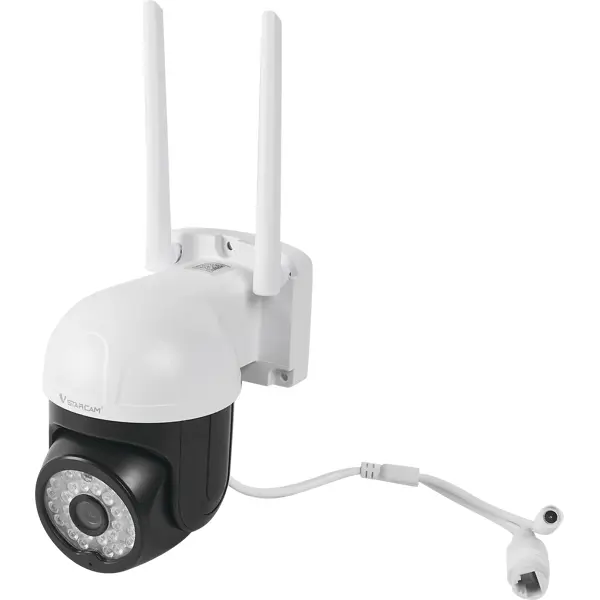 IP камера внутренняя/уличная Vstarcam C9837RUSS 3 Мп 1080P Full HD с Wi-Fi цвет белый камера видеонаблюдения уличная ezviz c8pf 2 мп 1080p wi fi белый