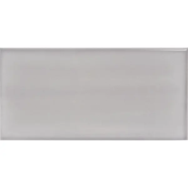 плитка настенная kerama marazzi феррара 20x50 см 1 2 м² серый глянцевый Плитка настенная Kerama Marazzi Мурано 7.4x15 см 1.07 м² глянцевая цвет серый