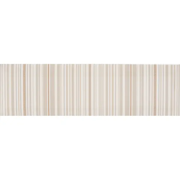 Декор настенный Kerama Marazzi Аккорд 8.5x28.5 см глянцевый цвет бежево-коричневый плитка kerama marazzi аккорд белая грань 8 5x28 5 см 9010
