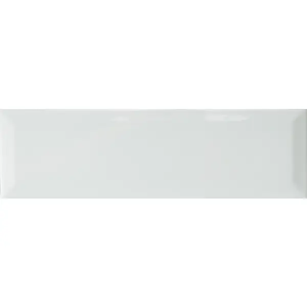 Плитка настенная Kerama Marazzi Аккорд 8.5x28.5 см 0.97 м² глянцевая цвет белый плинтус kerama marazzi гран пале белый