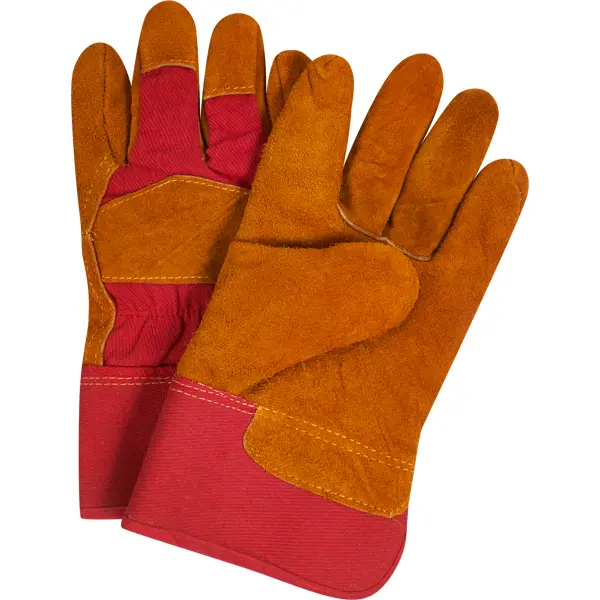 Перчатки спилковые PT2107 размер 10, утепленные перчатки спилковые кедр кс 12 кевлар красные пара