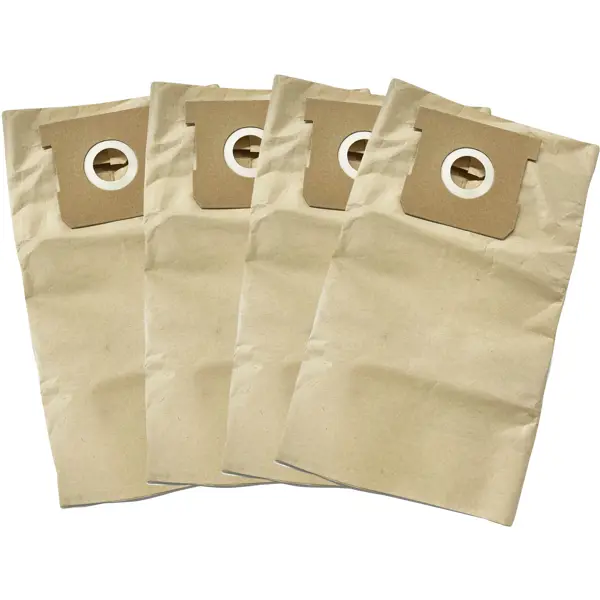 Мешки бумажные для пылесоса Practyl FV96A2.51.00 15 л, 4 шт. фильтр мешки пылесборники karcher 6 904 322 материал бумажные комплект 5 шт для пылесоса