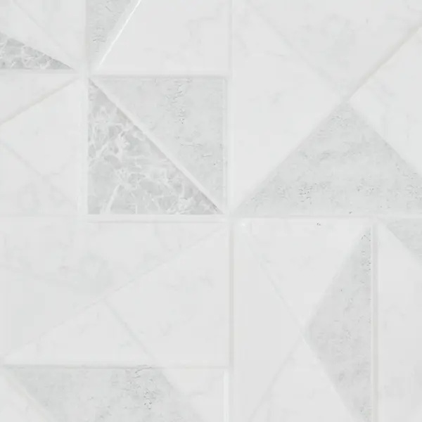 Листовая панель ПВХ Карбо серо-белый 960x485x3 мм 0.47 м² листовая панель пвх 962x499x3 мм кирпич серый 0 48 м²