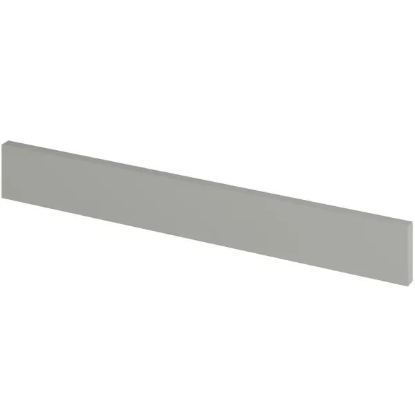 Декоративный фасад для кухонного шкафа под духовку Нарбус 59.7x7.3 см ЛДСП цвет серый