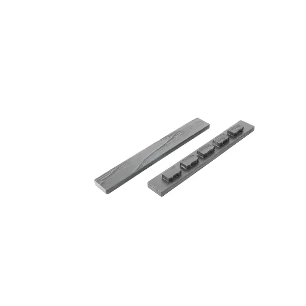Заглушка для террасной доски T-Decks 150x20 мм ДПК цвет серый заглушка на шуруп pz 2 12 мм полиэтилен серый 50 шт