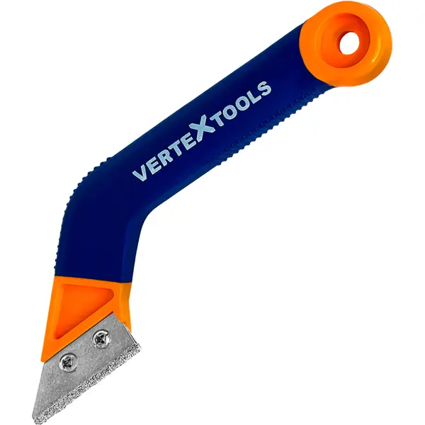 Скребок для очистки межплиточных швов Vertextools 0012-50-1, 20 мм нож для очистки межплиточных швов amigo