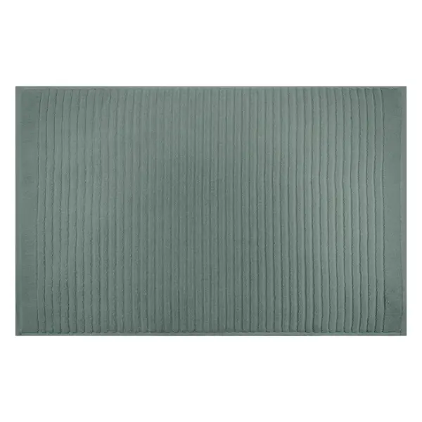 Полотенце-коврик для ног 50x80 см цвет зеленый коврик для мыши cactus cs mp c01s мини зеленый