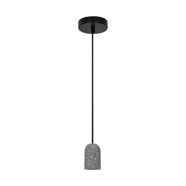 фото Подвесной светильник inspire tezzo e27x1 бетон цвет черный