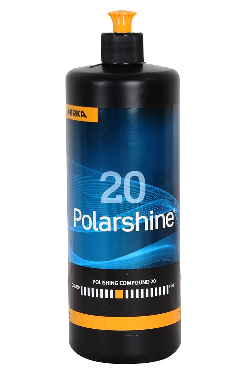 Полировальная паста Mirka Polarshine 20 - 1 л ✳️ купить по цене 4759 ₽/шт.  в Москве с доставкой в интернет-магазине Леруа Мерлен