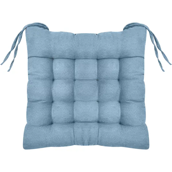 Подушка декоративная 38x38 см цвет серебристый подушка на стул правила кухни серый р 35х38