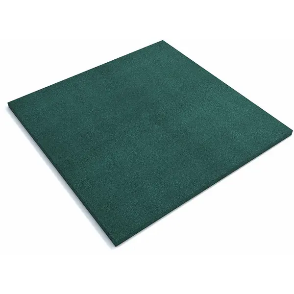 Плитка резиновая 1000x1000x30 мм для грунта зеленый 1 м² плитка резиновая 500x500x30 красный 0 25 м²