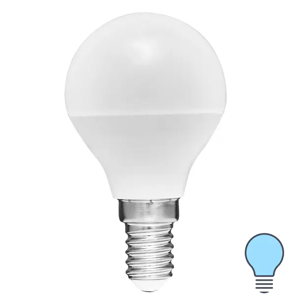 Лампа светодиодная Volpe E14 7 Вт 750 Лм холодный свет