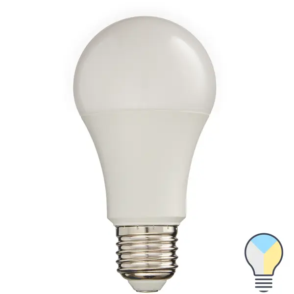 фото Лампа умная светодиодная wi-fi osram smart plus e27 220-240 в 9 вт груша матовая 806 лм, изменение оттенков белого ledvance