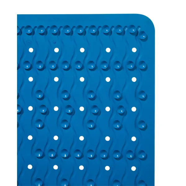 Коврик для ванной противоскользящий Ridder Playa 54х54 см цвет голубой 