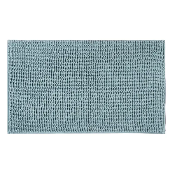 Коврик для ванной комнаты Sensea Easy 50x80 см цвет серо-голубой коврик для ванной комнаты sensea easy 50x80 см серый