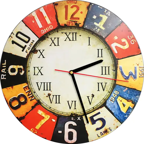 Настенные часы Дорожное время 30x30 см в Москве – купить по низкой цене в интернет-магазине Леруа Мерлен