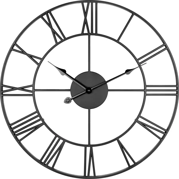 Часы настенные Лофт D45 цвет черный woodville лофт ткань канди грей матовый