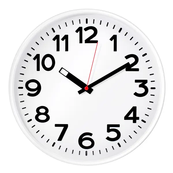 Настенные часы Troykatime Классика в белом, D30 см, пластик, цвет белый камин светодиодный классика с эффектом живого огня 13x25 2x34 5 см пластик