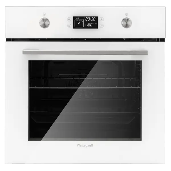 умный электрический духовой шкаф xiaomi mijia smart air frying oven 30l mkx01m Электрический духовой шкаф Weissgauff EOV 691PDW 60x59.5x55 см цвет белый