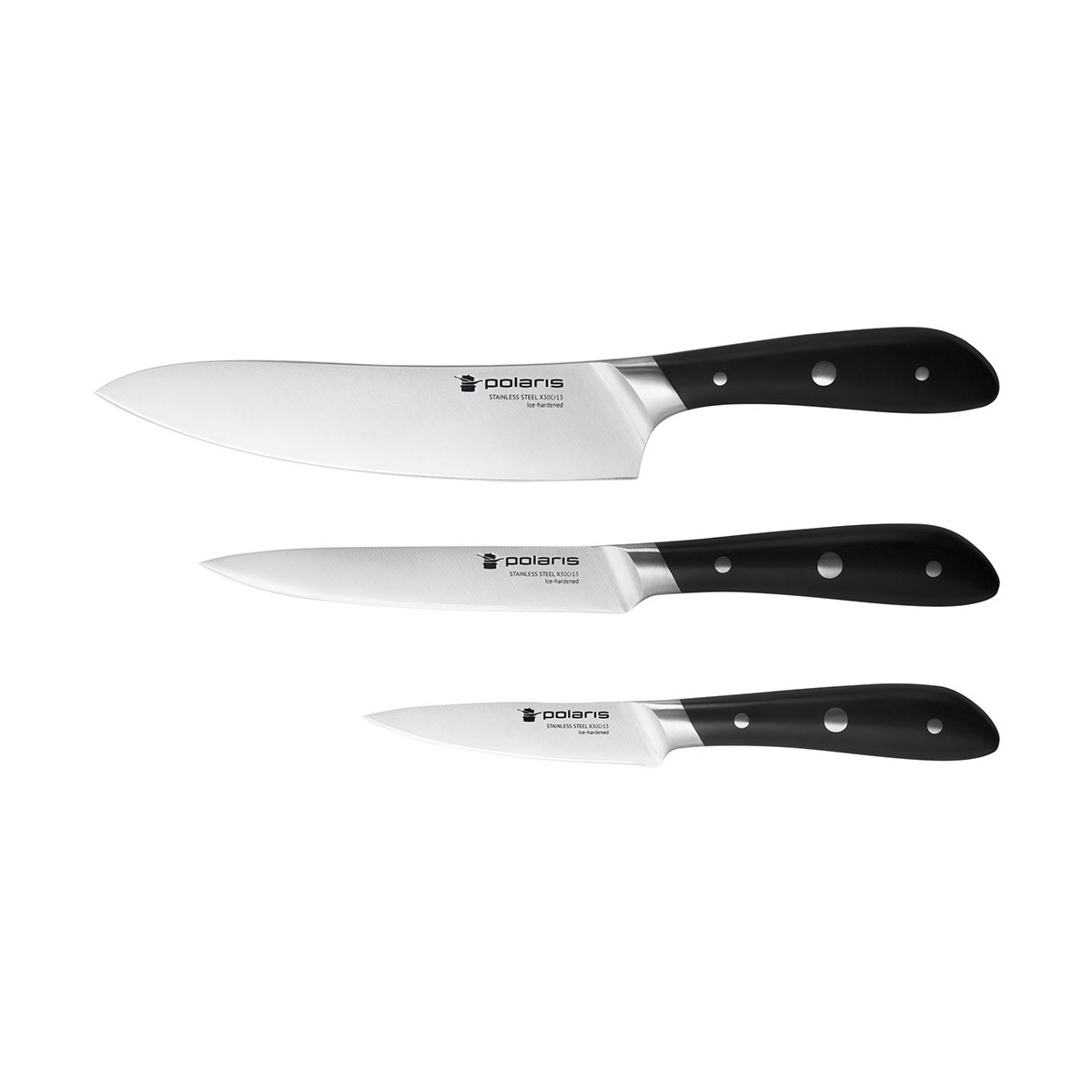 Ножи поларис купить. Набор ножей Поларис. Ножи Поларис 3ss. Нож Polaris ESC-5c универсал. Ножи Polaris Solid.