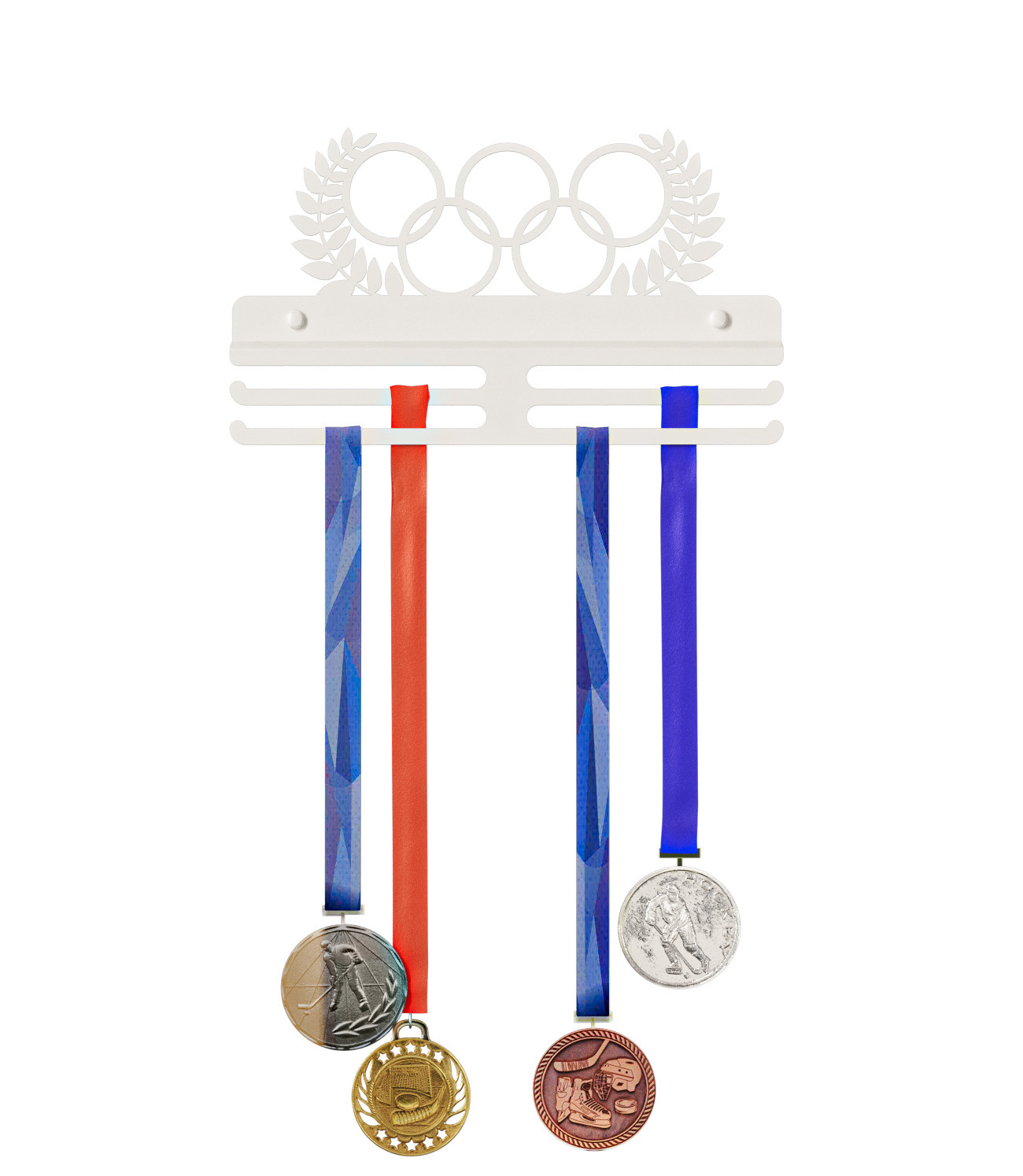 Вешалка для спортивных медалей на стену