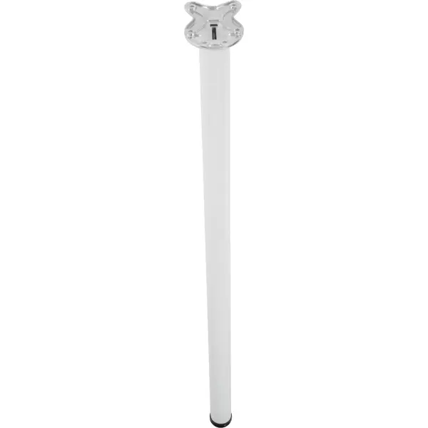 Ножка мебельная складная Edson FL-010 110 см сталь цвет белый ложка складная туристическая р 11 х 3 4 см