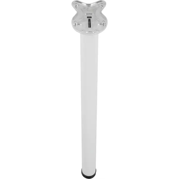 Ножка мебельная складная Edson FL-010 71 см сталь цвет белый ложка складная туристическая р 11 х 3 4 см