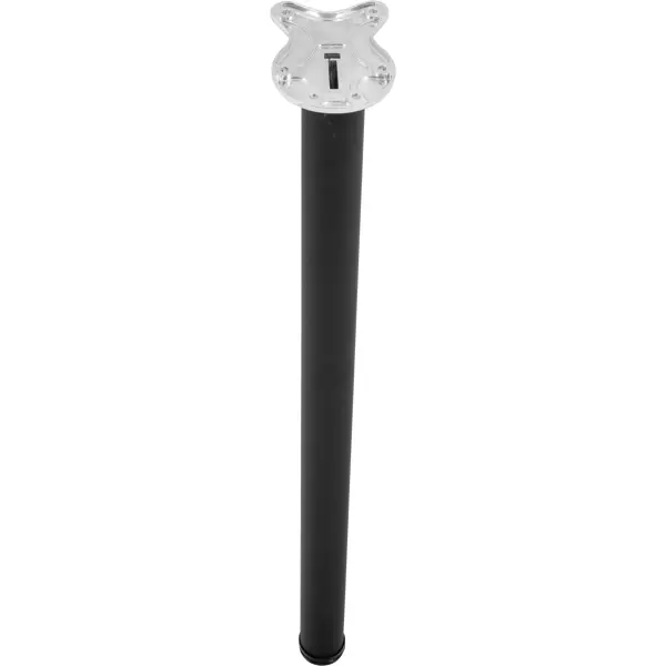 Ножка мебельная складная Edson FL-010 82 см сталь цвет черный комплект ручек для балкона brante
