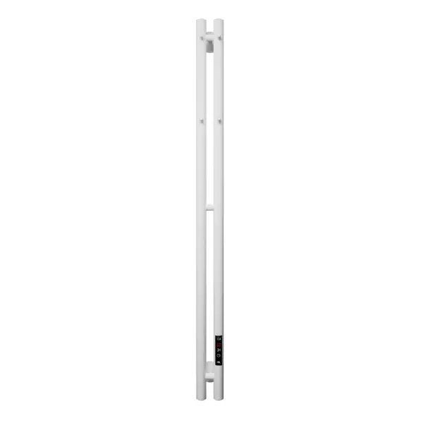 Полотенцесушитель электрический Арго Лео Гранд 2 90x1200 мм 95 Вт Е-образный цвет белый шкаф 4х дверный гранд кволити 4 5200 амели рамух белый