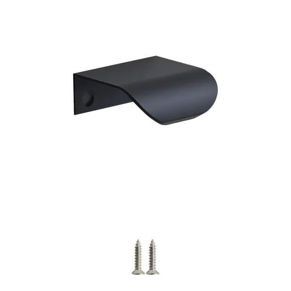 Ручка-профиль Inspire Oslo 32 мм, цвет черный матовый ручка профиль inspire oslo 32 мм матовый