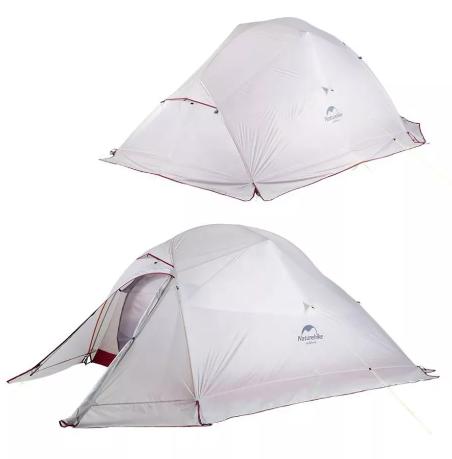 Палатка 2-х местная Naturehike Cloud Up Si NH17T001-T-DGRSKR серый /  серебристый по цене 15780 ₽/шт. купить в Ставрополе в интернет-магазине  Леруа Мерлен