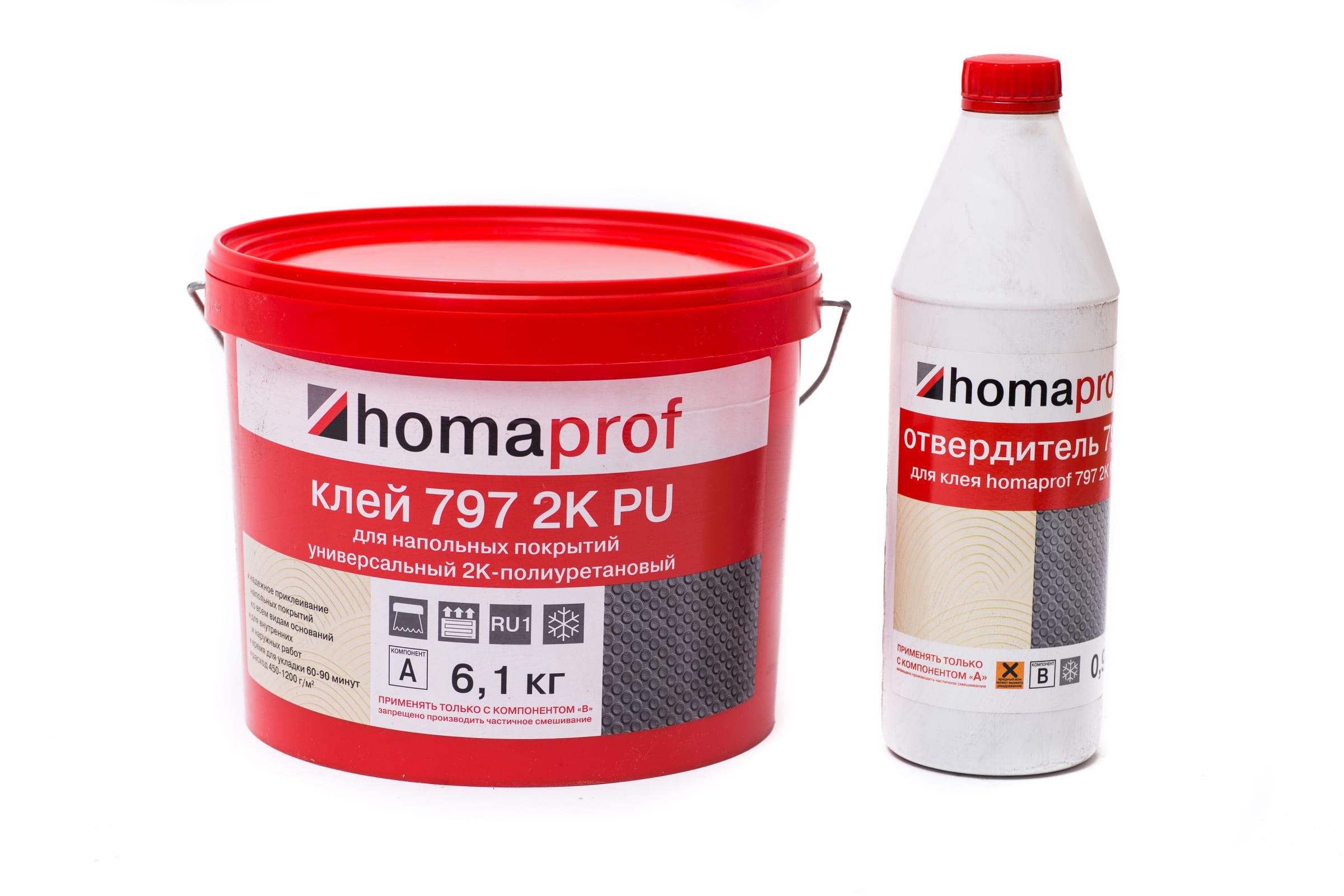 Tile 2k pu. Клей Homakoll Tile 2k PU. Клей Homaprof 797 2k PU (7 кг). Клей Хомакол для ПВХ плитки. Клей Homakoll для ПВХ.