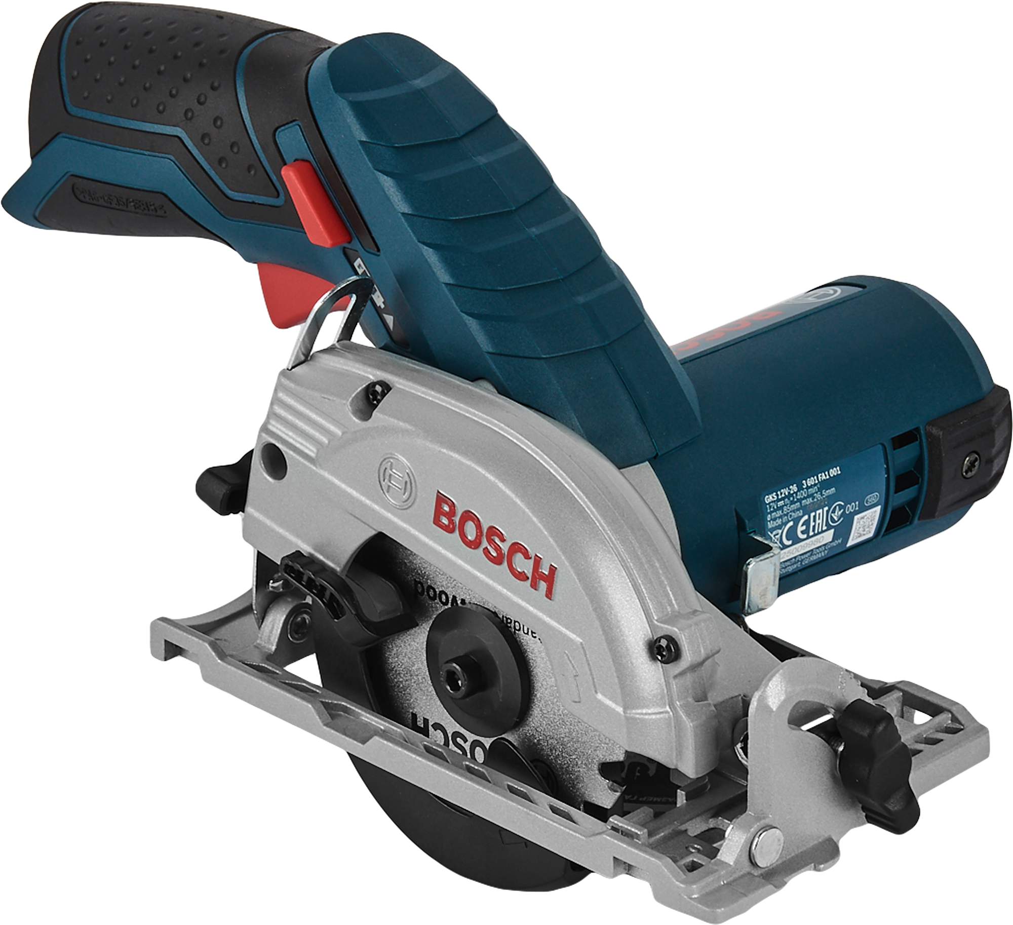 Аккумуляторная циркулярная пила Bosch GKS 12V-26 Professional, 06016A1001,  12 В, 85 мм, без АКБ и ЗУ ✳️ купить по цене 5242 ₽/шт. в Новороссийске с  доставкой в интернет-магазине Леруа Мерлен