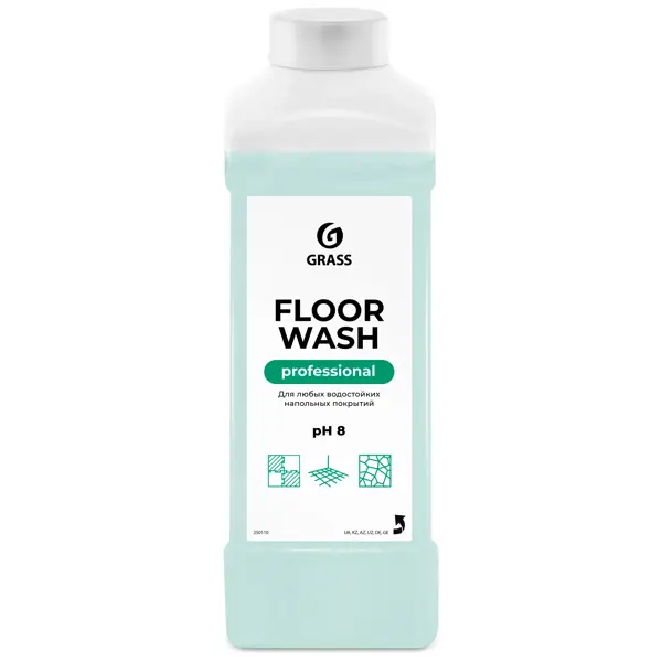 Средство для мытья полов Grass Floor Wash 1 л средство для мытья полов чистин сочный лимон 1 л