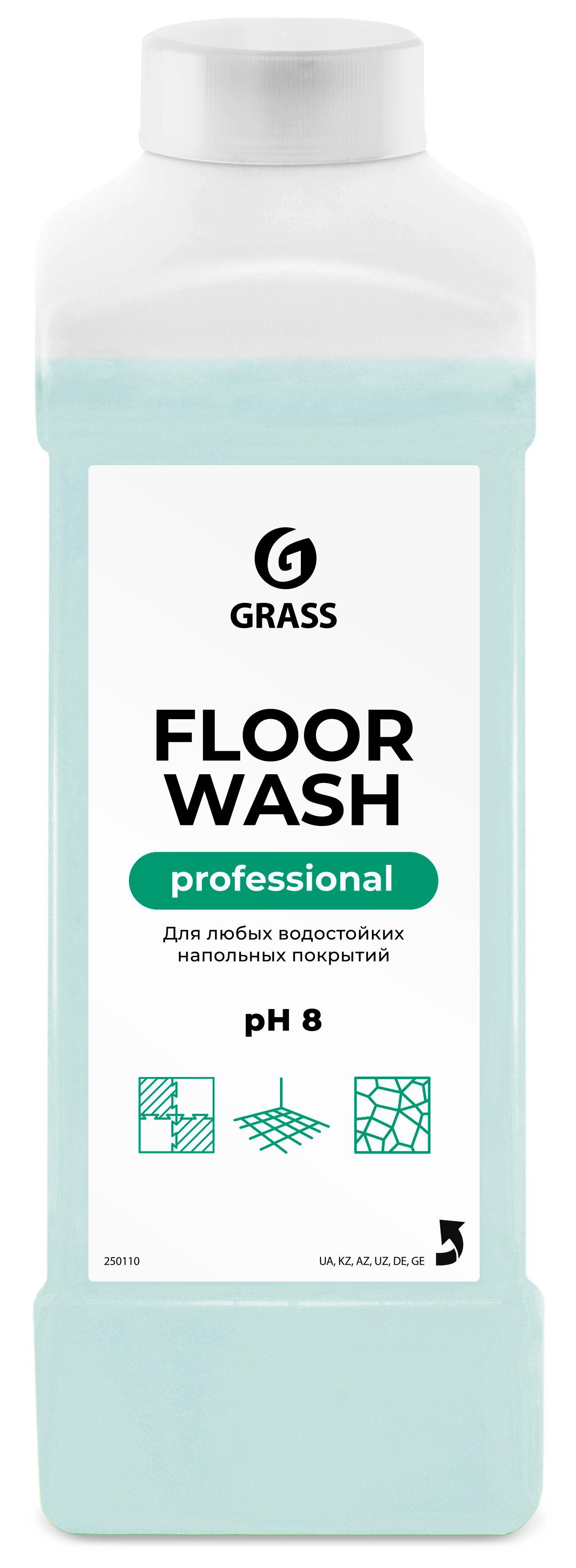 Grass Нейтральное средство для мытья пола Floor wash 1 л