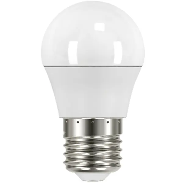 Лампа светодиодная Gauss E27 7 Вт шар 590 Лм холодный белый свет, для диммера лампочка светодиодная smartbuy hp цилиндр 30 вт e27 6500 к холодный белый свет