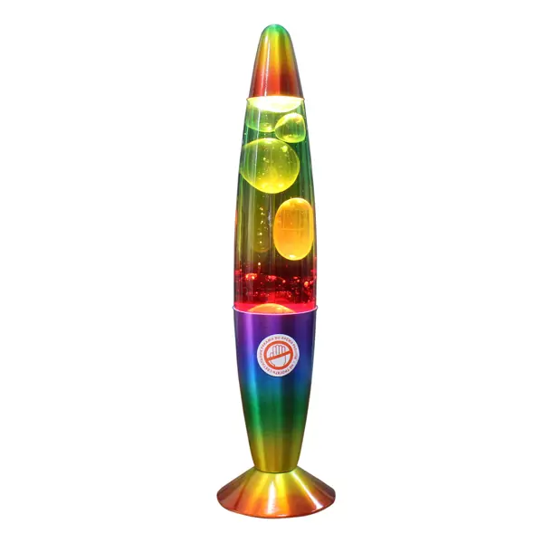 фото Декоративный светильник старт «лава-лампа», цвет радуга