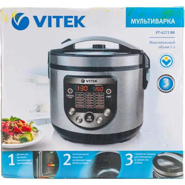 Спецпроект Vitek. Блюда из круп и бобовых в мультиварке